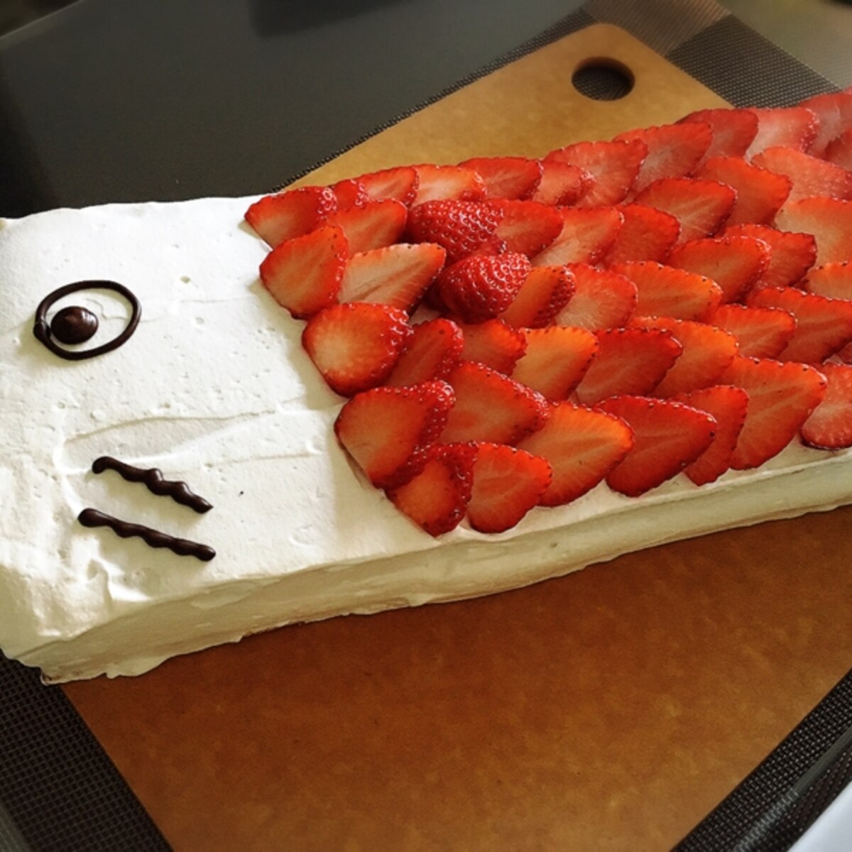 鯉のぼりケーキ レシピ 作り方 By Aki Baaachan 318 楽天レシピ 鯉のぼりケーキ レシピ 作り方 By Aki Baaachan 318 楽天レシピ